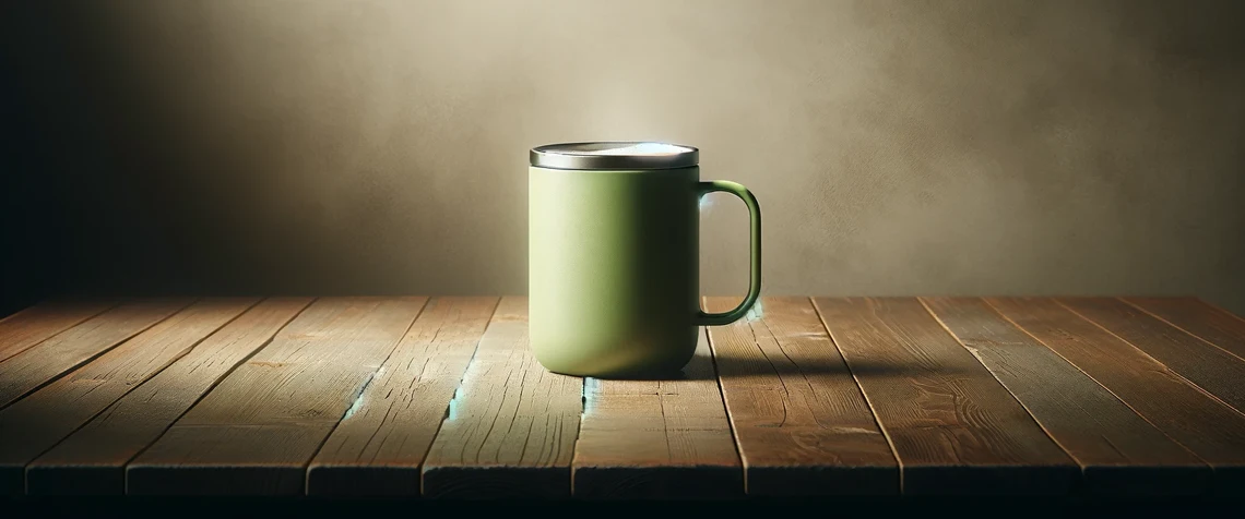 Metalowy kubek reklamowy