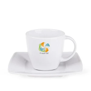 Filiżanka reklamowa 90 ml, biały