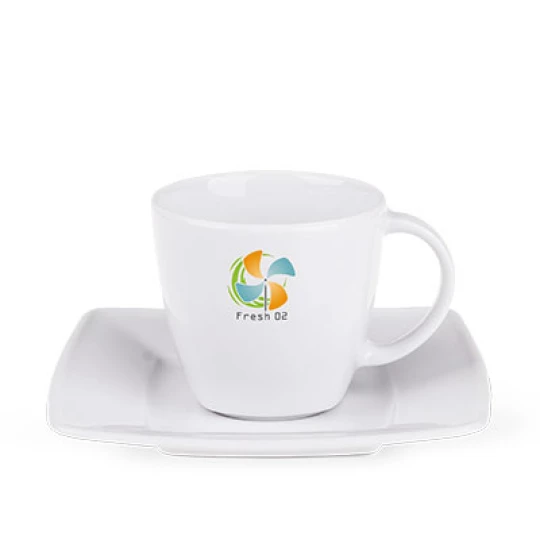 Filiżanka reklamowa 90 ml, biały