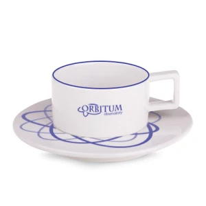 Zestaw filiżanka z talerzykiem Set 160 ml, Royal White