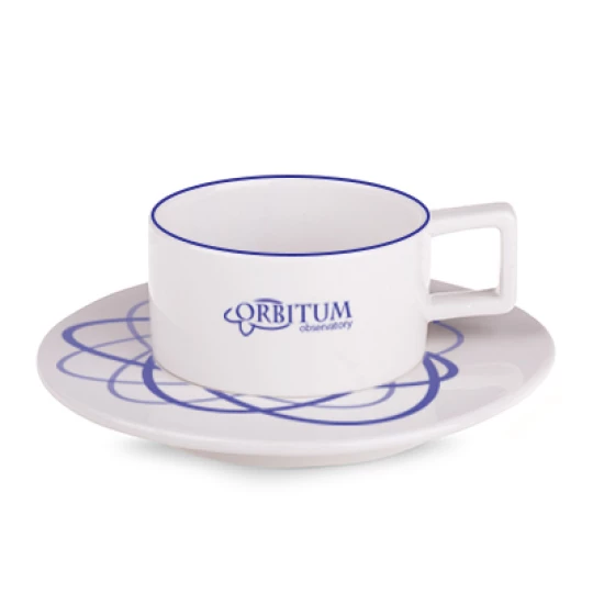 Zestaw filiżanka z talerzykiem Set 160 ml, Royal White