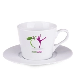 Porcelanowa Filiżanka Reklamowa z Własnym Nadrukiem