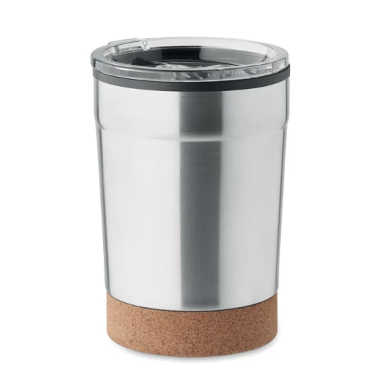 Kubek dwuściankowy 300 ml z korkowym spodem