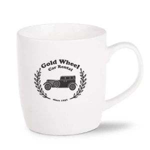 Porcelanowy ergonomiczny kubek 360 ml