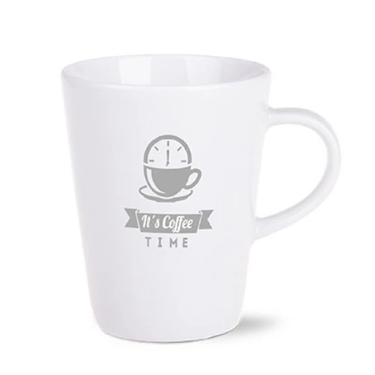 kubek porcelanowy 240 ml, biały