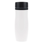 Biały kubek termiczny z własnym logo, 400 ml