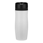 Biały kubek termiczny z własnym logo, 400 ml