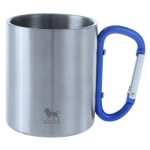 kubek metalowy z karabińczykiem 210 ml