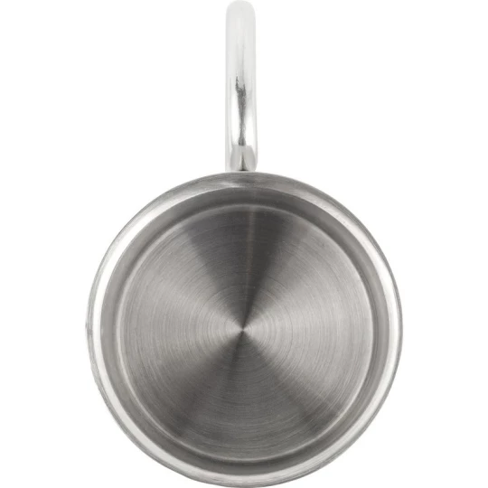 kubek metalowy turystyczny 185 ml z karabińczykiem