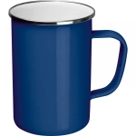 Retro Kubek metalowy emaliowany 550 ml