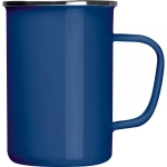 Retro Kubek metalowy emaliowany 550 ml
